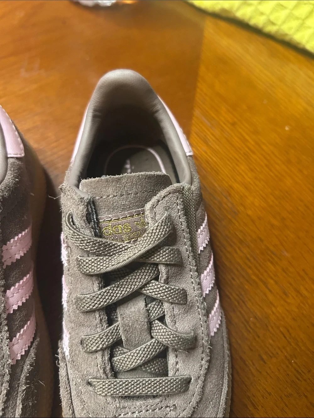 adidas Kids Two-Pair Sneakers in Brown/Pink and White/Red